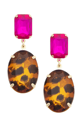 Parker Crystal Drop Earrings