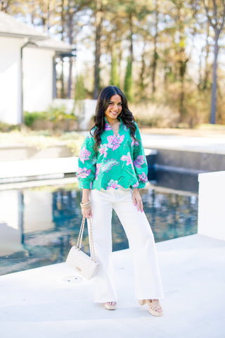 Southern Garden Statement Top - Instyle Boutique