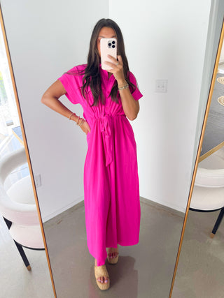 Have Some Fun Hot Pink Dress