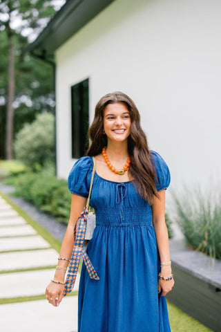 The Lone Star Denim Midi Dress - Instyle Boutique