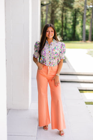 Lavender Lush Top - Instyle Boutique