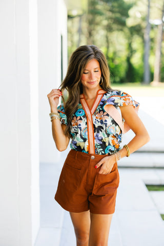 In Your Dreams Floral Top