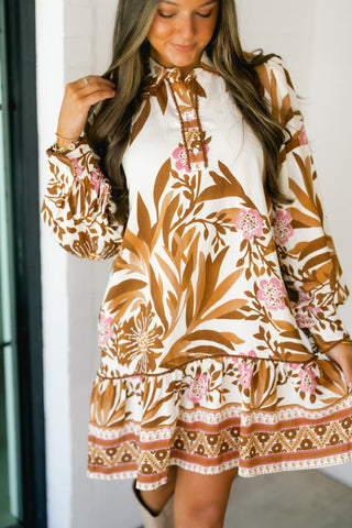 Thankful For You Toffee Dress - Instyle Boutique