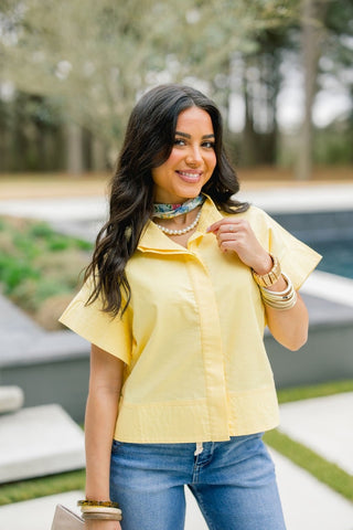 Sweet Sunshine Yellow Top - Instyle Boutique