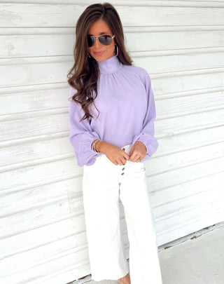 Allie Lavender Top ~BLACK FRIDAY DEAL~ - Instyle Boutique