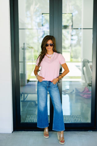 Pink Sugar Knit Cardigan Top - Instyle Boutique