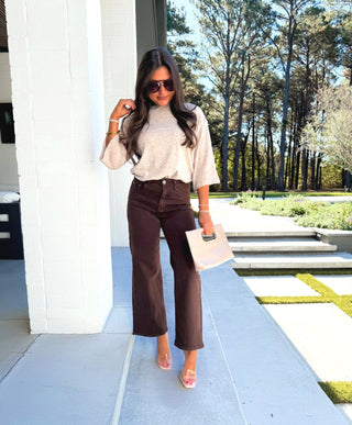 Cozy Cutie Oatmeal Sweater - Instyle Boutique