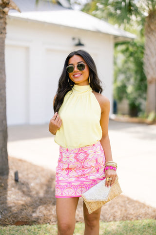 Pretty Impressive Pink SKort - Instyle Boutique