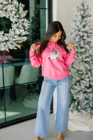 Pink Christmas Sweater