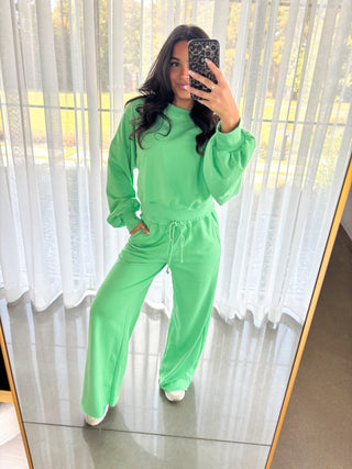 Blissful Green Set - Instyle Boutique