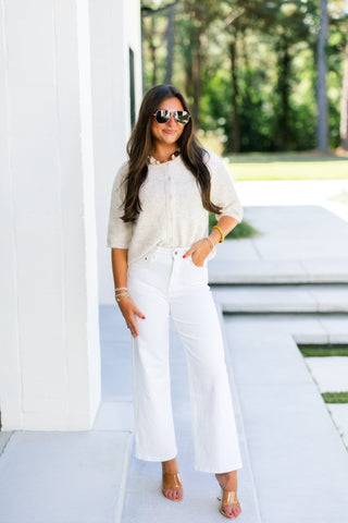 Almost Autumn Oatmeal Sweater Top - Instyle Boutique