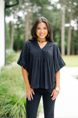 Bali Bound Black Top
