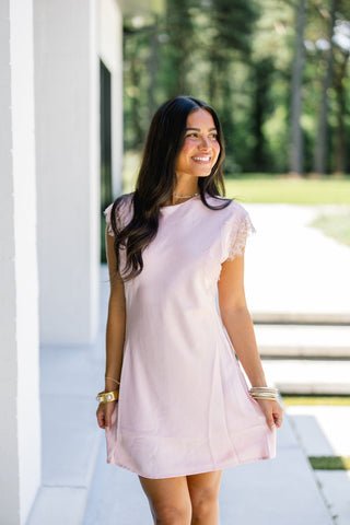 Champagne Kisses Satin Mini Dress - Instyle Boutique