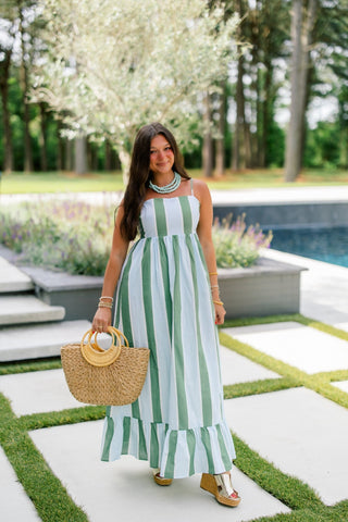 Ocean Eyes Midi Dress - Instyle Boutique