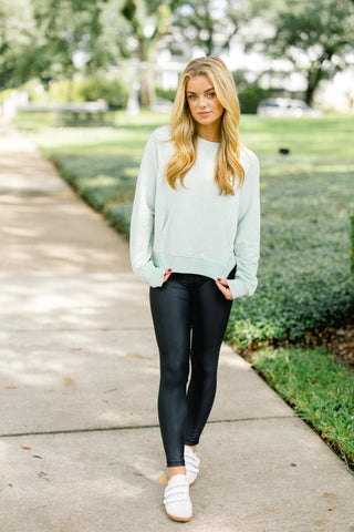 Time To Move Metallic Leggings