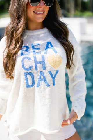 Beach Day Vibes Sweater