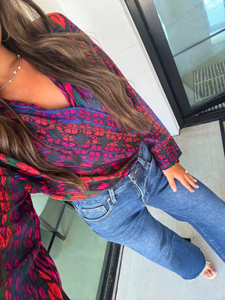 Effortless Glow Black Top