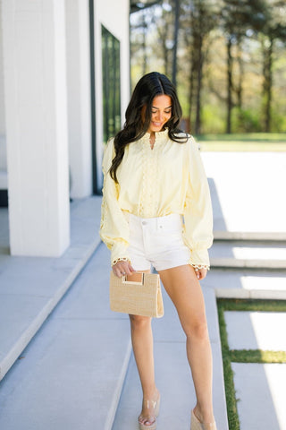 Spring Ahead Yellow Top - Instyle Boutique