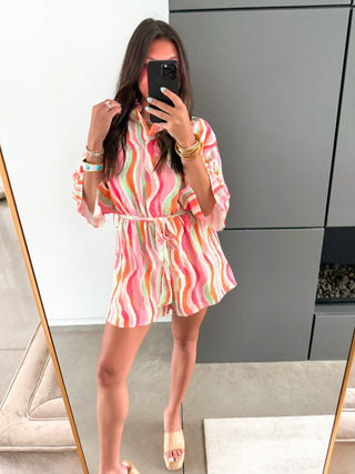 Sorbet Swirl Romper