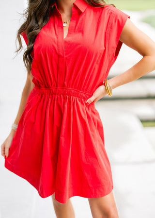 Red Crush Mini Dress - Instyle Boutique