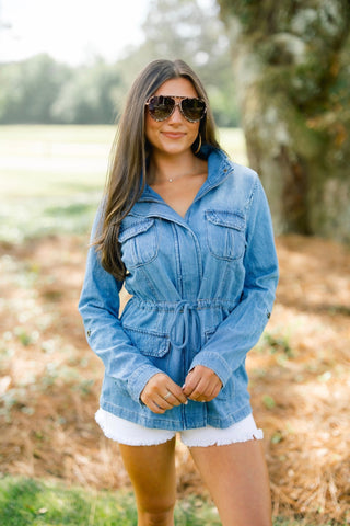 Leaving Tomorrow Lightweight Denim Jacket