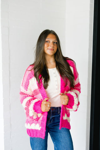 Princess Pink Cardigan - Instyle Boutique