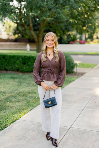 Let's Go Almond Cropped Denim - Instyle Boutique