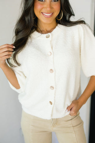 A Night To Remember Sweater - Cream - Instyle Boutique