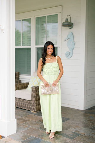 Resort Ready Lime Maxi Dress - Instyle Boutique