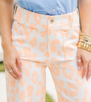 Wild Tangerine Leopard Pants - Instyle Boutique
