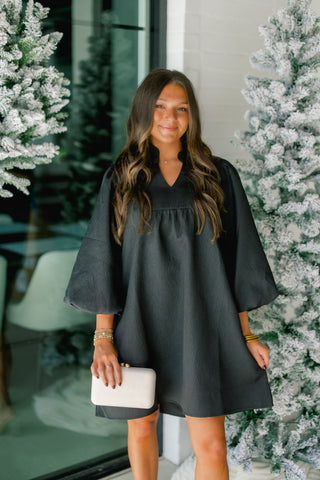 For The Drama Black Dress