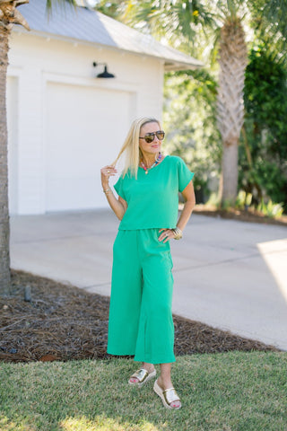 Had Me At Hello Kelly Green Set - Instyle Boutique