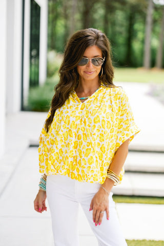 Lemoncello Luxe Blouse - Instyle Boutique