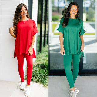 So Comfy Short Sleeve Sets ~BLACK FRIDAY DEAL~ - Instyle Boutique