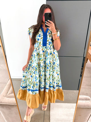 Flourish & Frill Midi Dress - Instyle Boutique