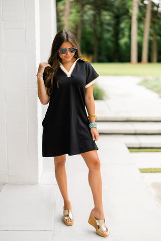 The Club House Dress – Black - Instyle Boutique