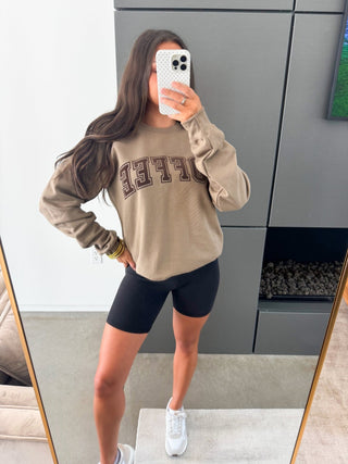 Out For Coffee Brown Sweatshirt - Instyle Boutique