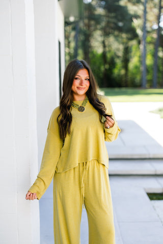 Cozy Girl Golden Lime Set - Instyle Boutique