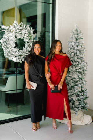 Scarlet Hour Glass Dress