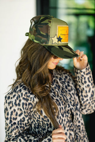 Champagne Problem Trucker Hat - Instyle Boutique