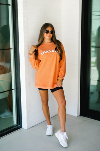 Thankful Corded Top - Instyle Boutique