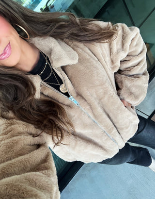 Keep It Cozy Mocha Jacket - Instyle Boutique
