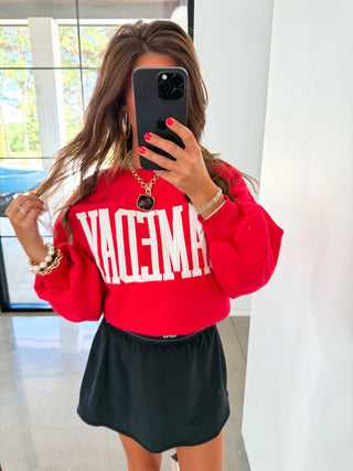 Red Gameday Sweatshirt