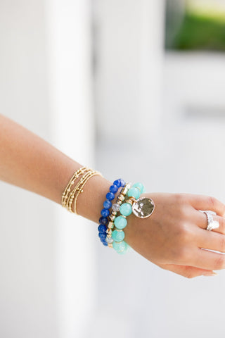 Seaside Ocean Bracelet Stack - Instyle Boutique