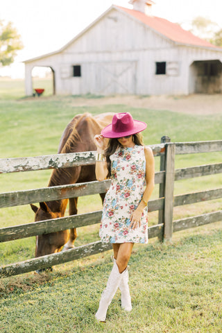 Garden Stroll Floral Dress