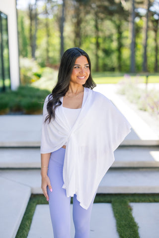The White Knot Wrap - Instyle Boutique