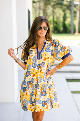 Seasons Change Floral Dress