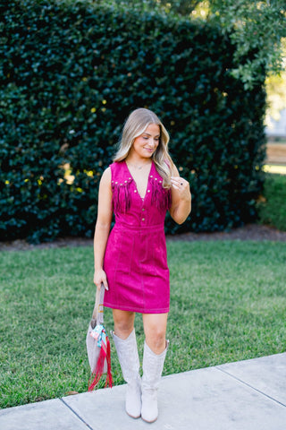 Rodeo Rouge Fringe Mini - Instyle Boutique