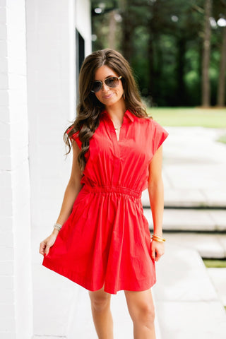 Red Crush Mini Dress - Instyle Boutique