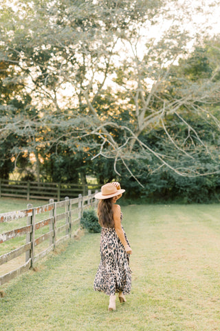 Let's Go Out Leopard Dress